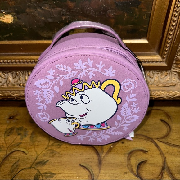 Disney Parks Beauty and the Beast Cosmetic Case by Vera Bradley New with Tag HTF - Picture 10 of 16